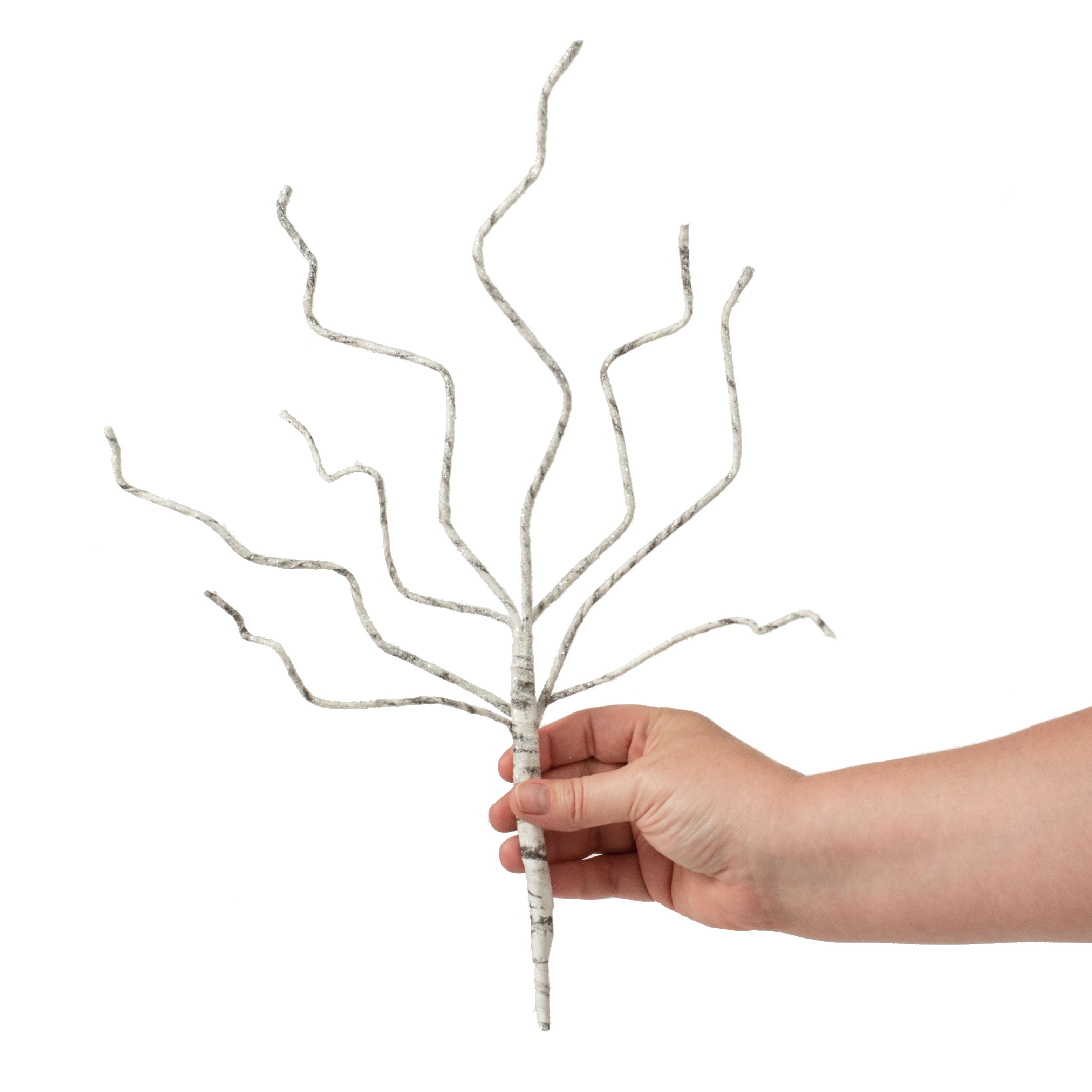 17" Glitter Paper Birch Twig Pick Lifestyle Photo