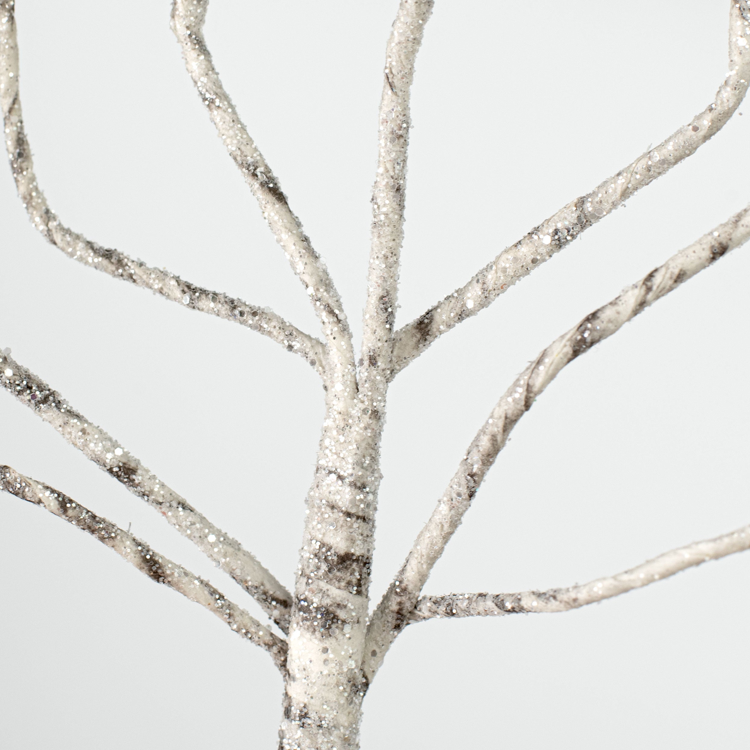 17" Glitter Paper Birch Twig Pick detail photo 3