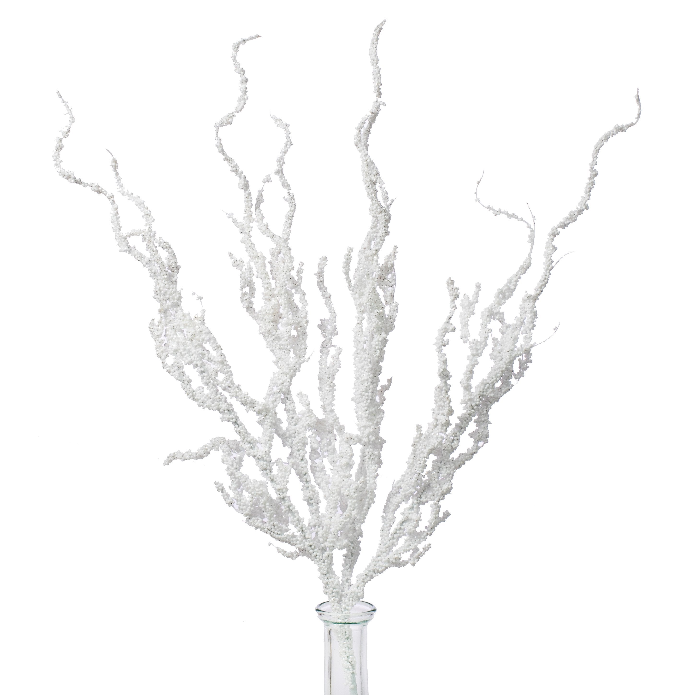 18" Glitter Snow Twig Item Number: 83864WT