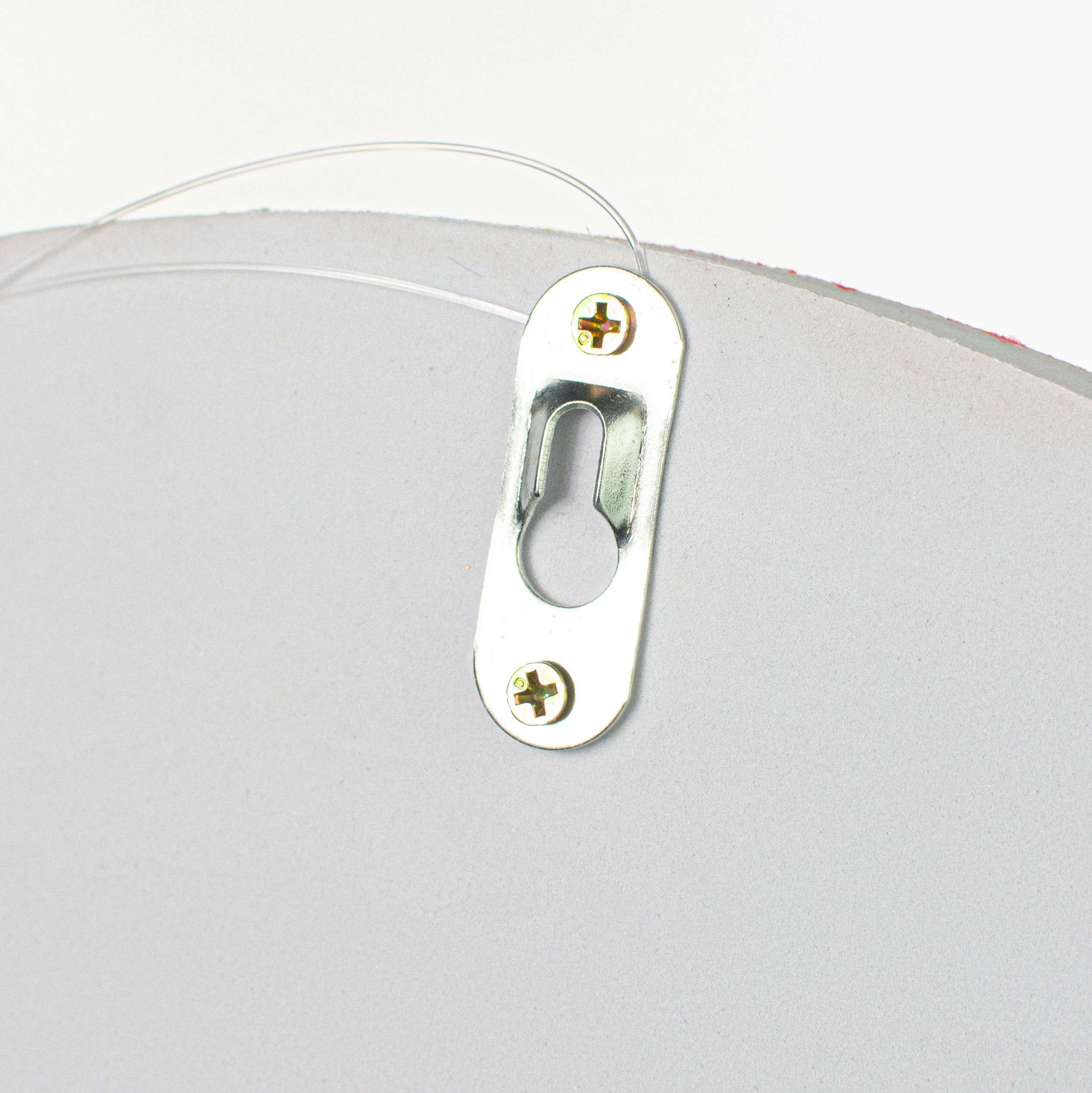 20" Glittered Polyfoam Rainbow Hanger detail photo 4