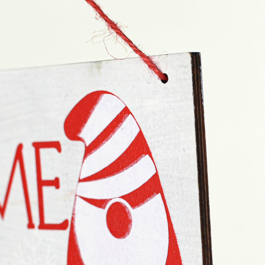 5.5" Gnome for the Holidays Ornament detail photo 3
