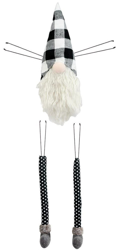 Gnome Wreath Accent: Buffalo Plaid (3 Piece) Item Number: XC6229