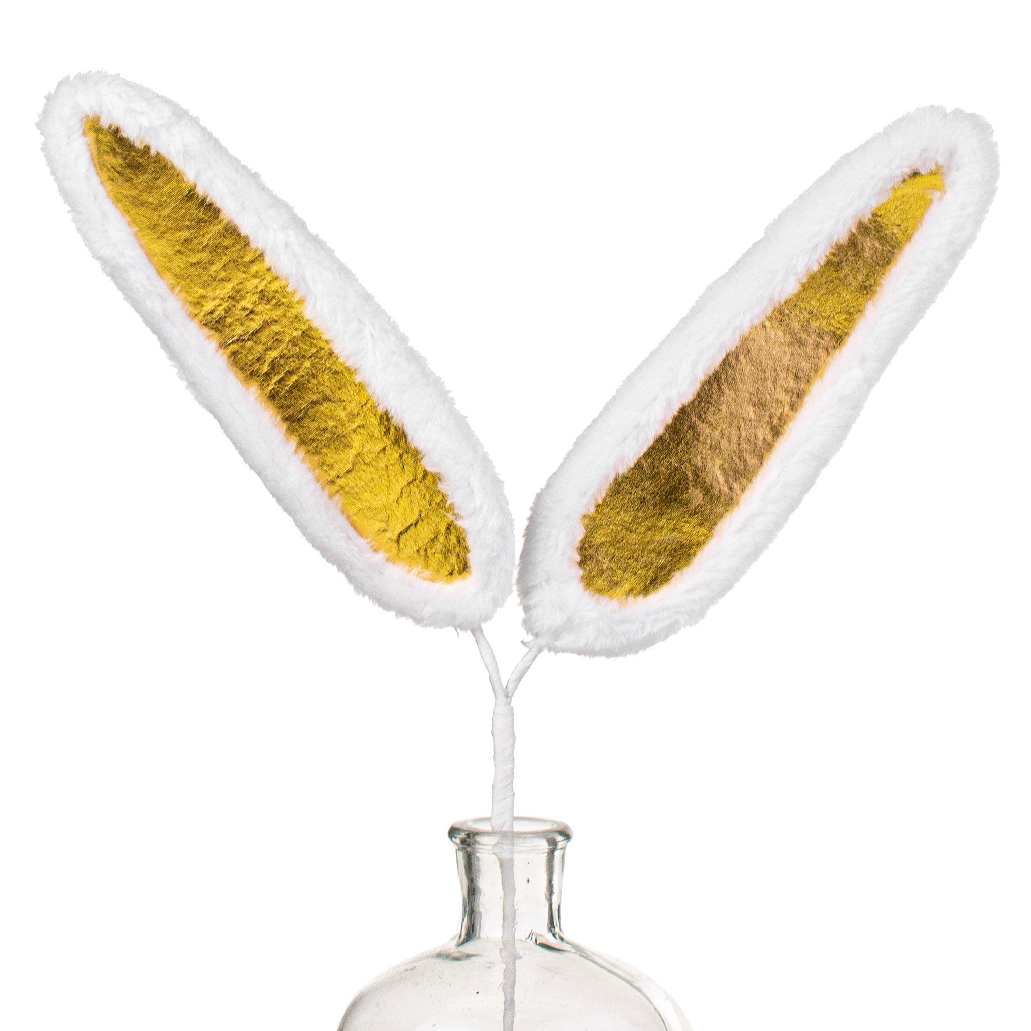 21" Gold Bunny Ear Spray Item Number: 63140GD