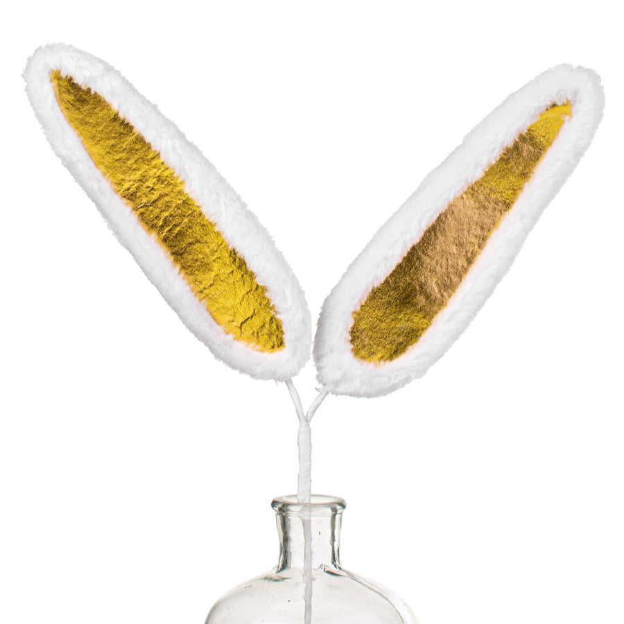 21" Gold Bunny Ear Spray Item Number: 63140GD