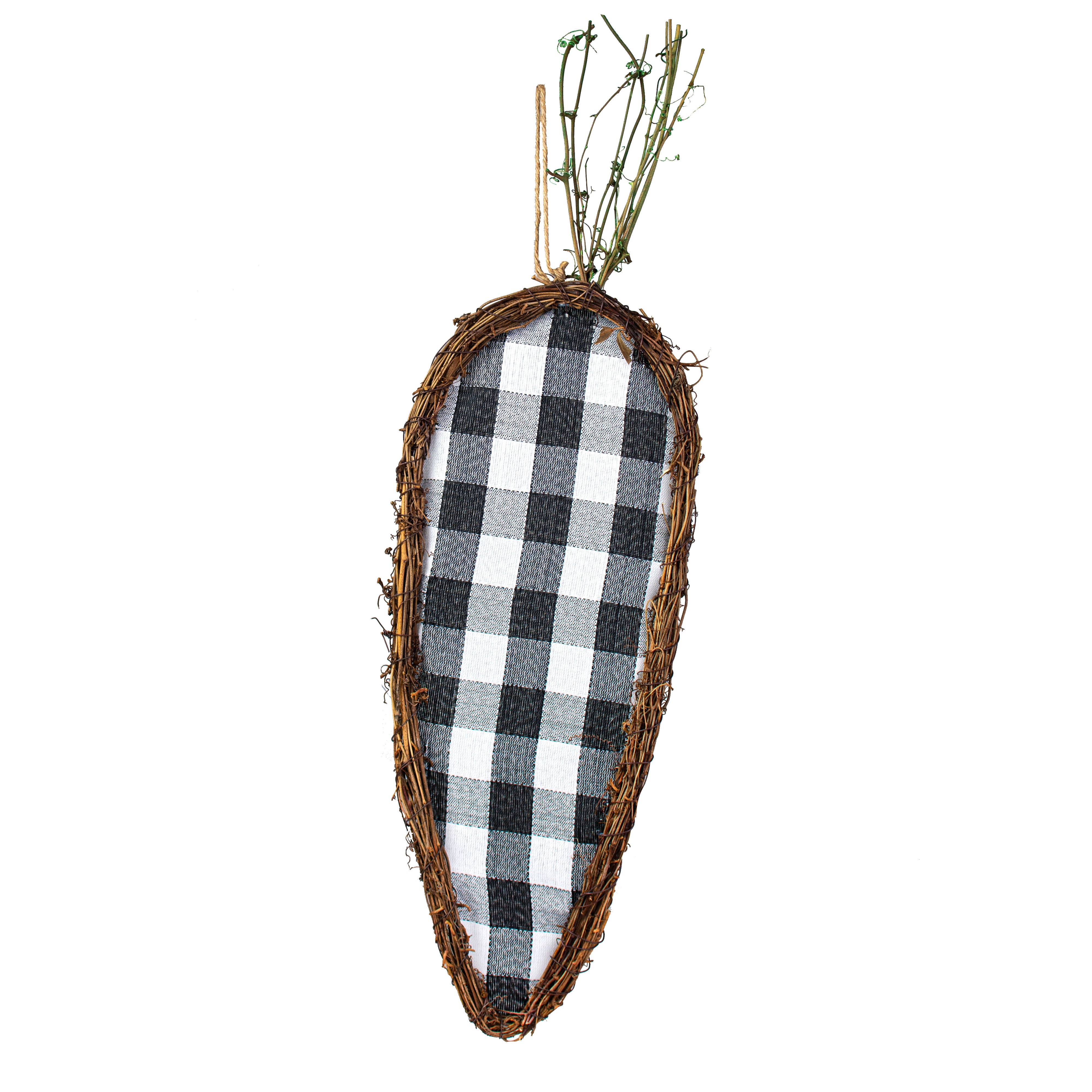 24" Grapevine Hanger: Check Carrot Item Number: KG3110