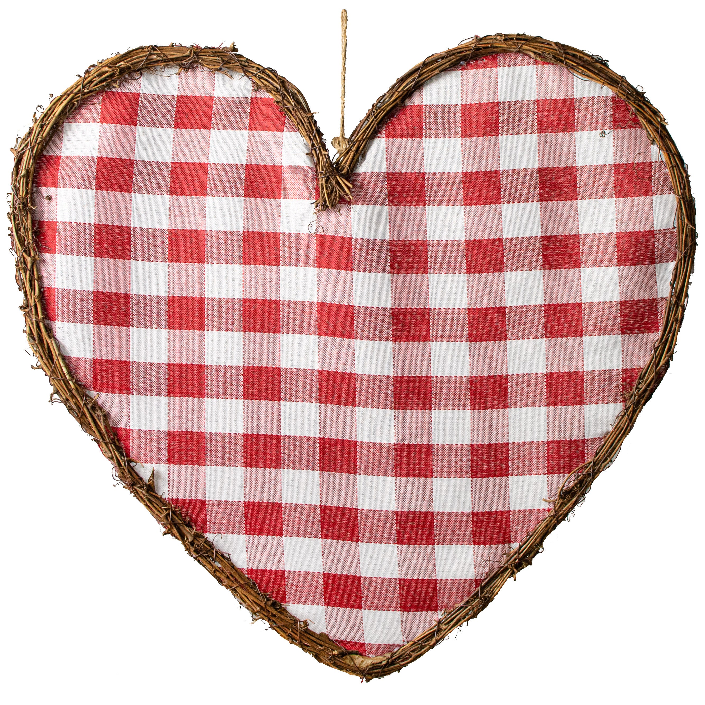 22" Grapevine Hanger: Check Heart Item Number: KG3020