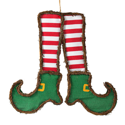 22" Grapevine Hanger: Elf Legs Item Number: KG3303
