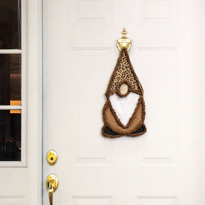 20" Grapevine Hanger: Leopard Print Gnome Lifestyle Photo