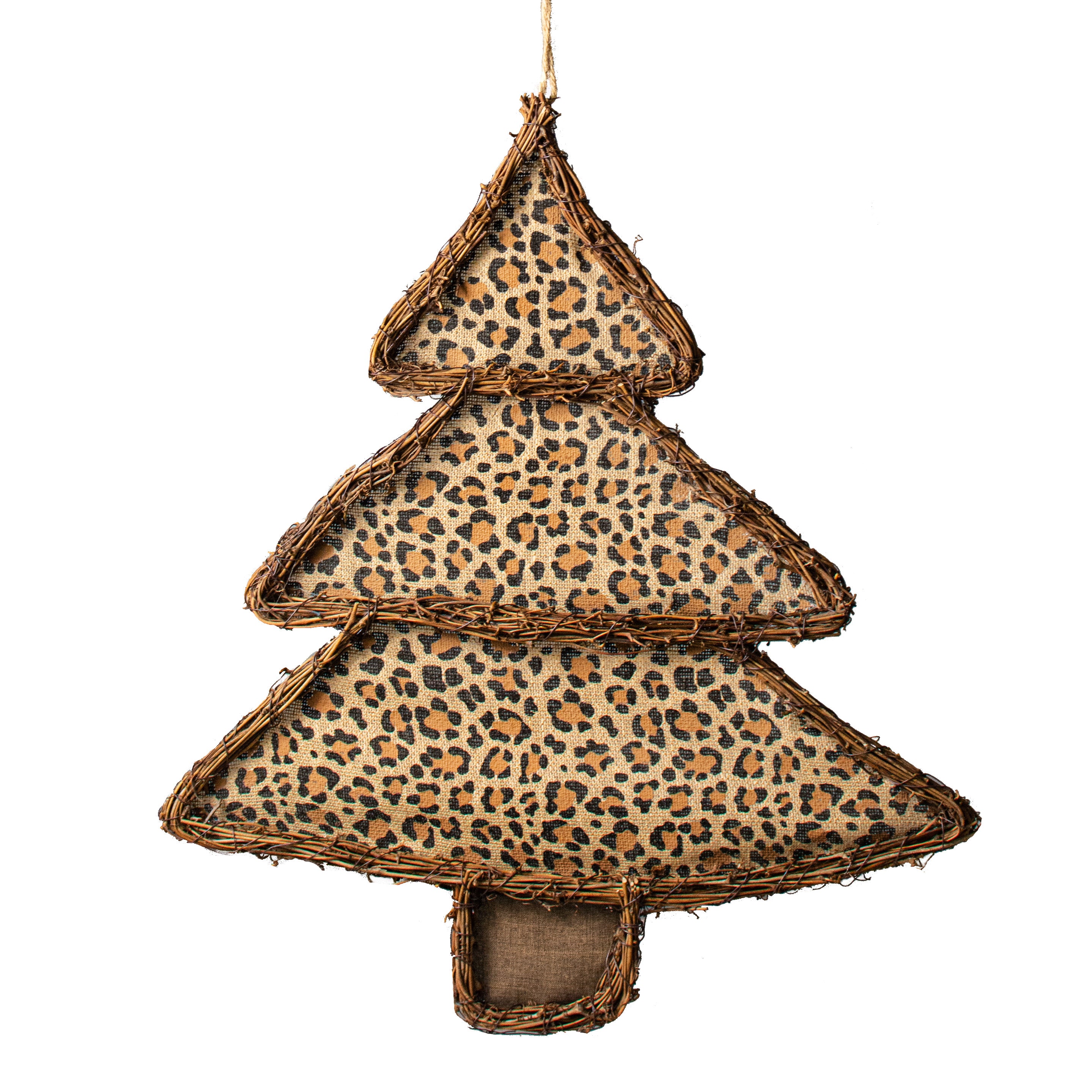 23" Grapevine Hanger: Leopard Print Tree Item Number: KG3045