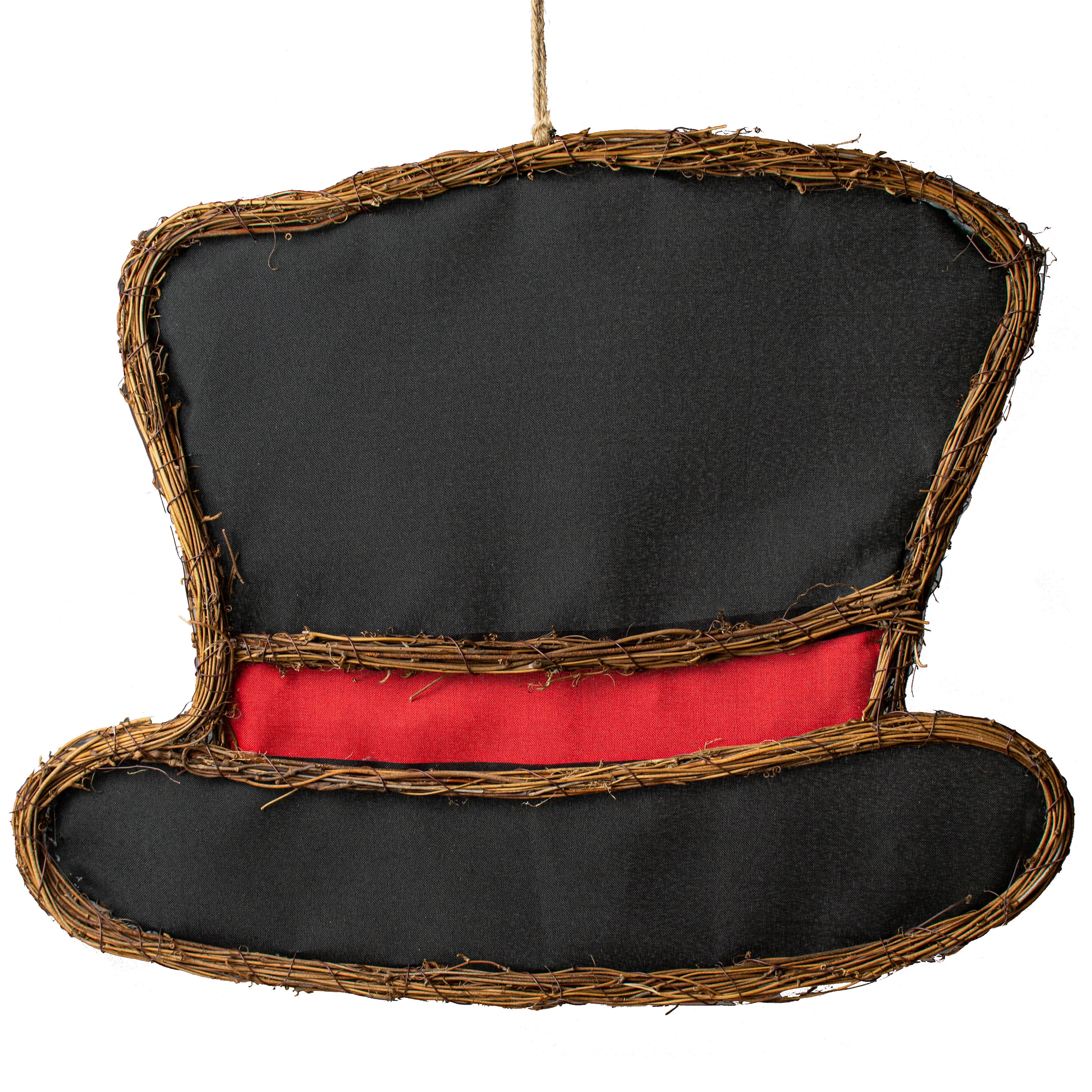21.5" Grapevine Hanger: Snowman Hat Item Number: KG3034