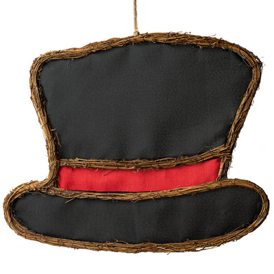 21.5" Grapevine Hanger: Snowman Hat Item Number: KG3034