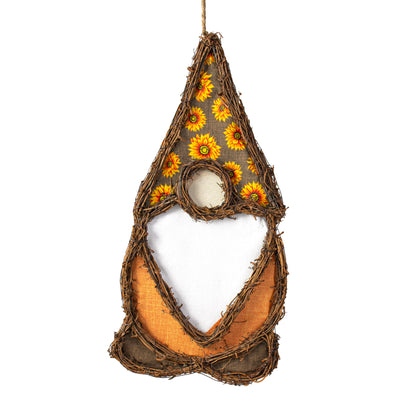 20" Grapevine Hanger: Sunflowers Gnome Item Number: KG3087