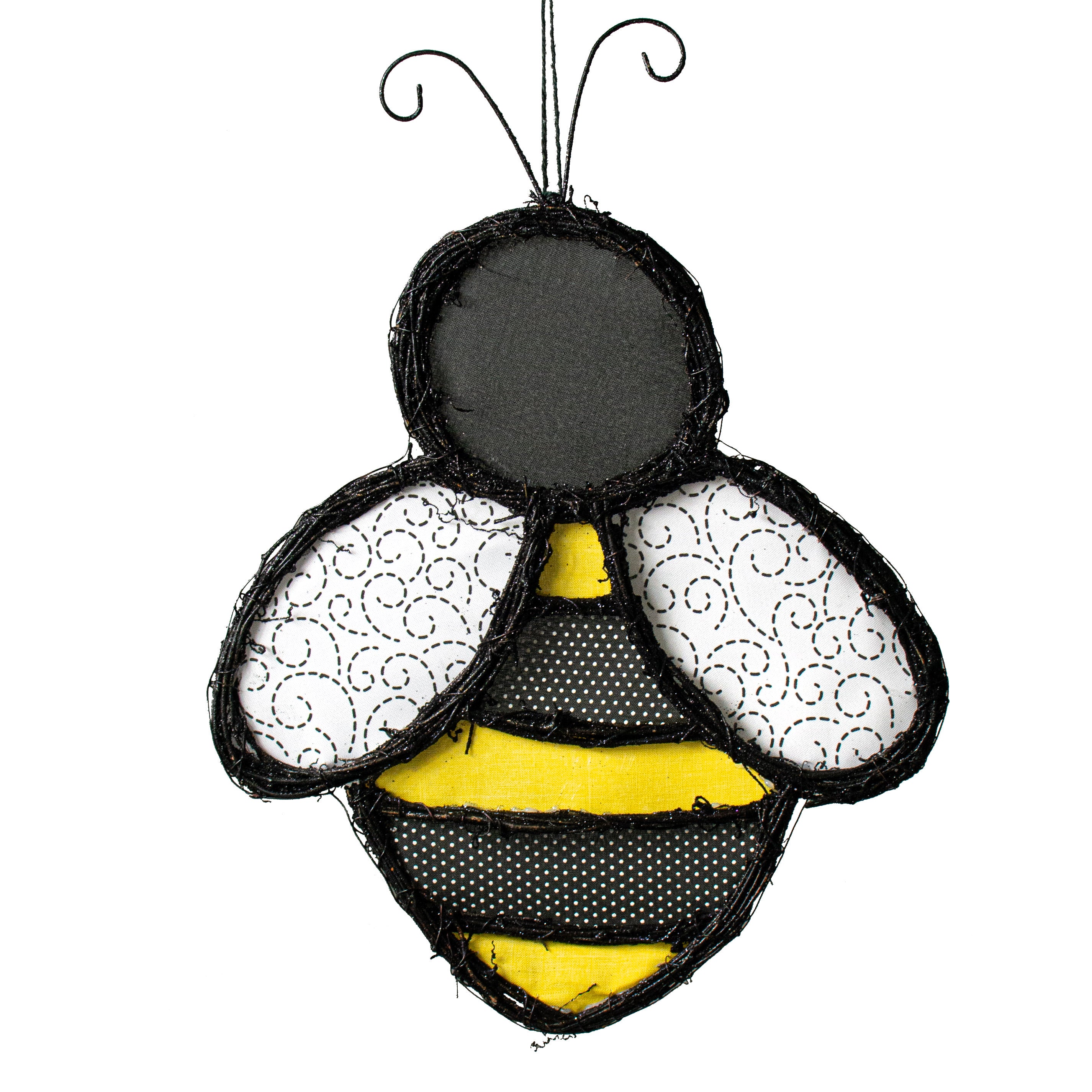 20" Grapevine Hanger: Swirl Bumble Bee Item Number: KG3069