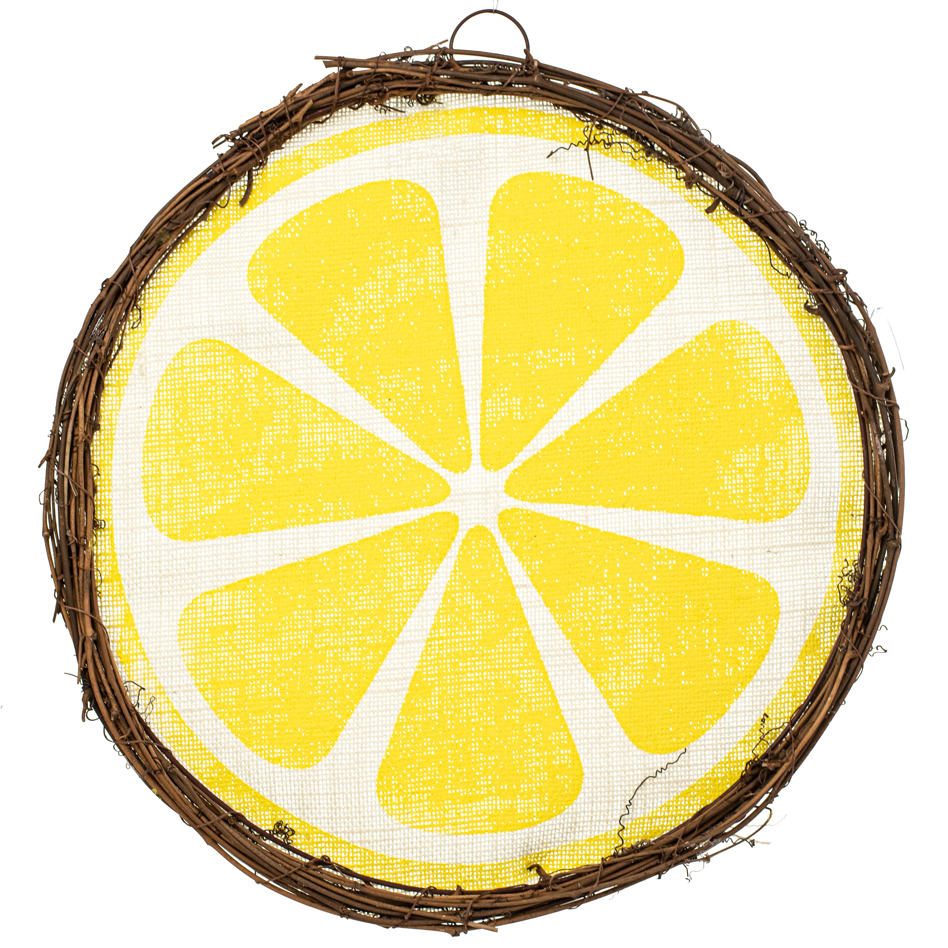 16" Grapevine Twig Lemon Item Number: 62486YW