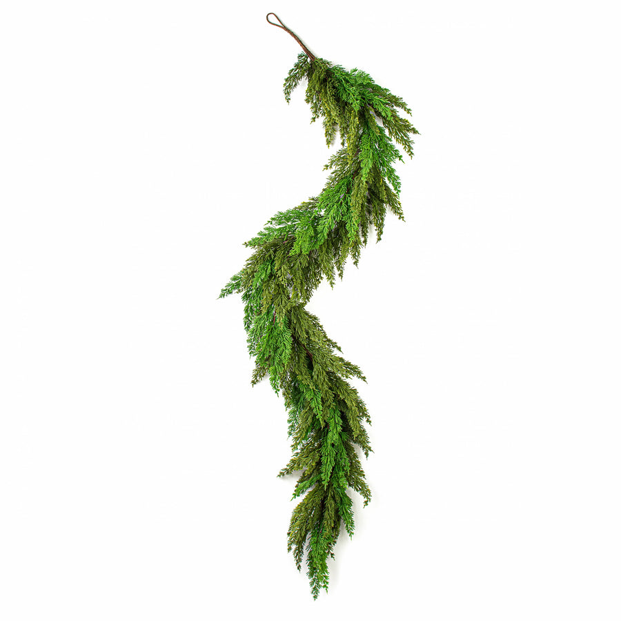 72" Green Cedar Garland Item Number: XX7793