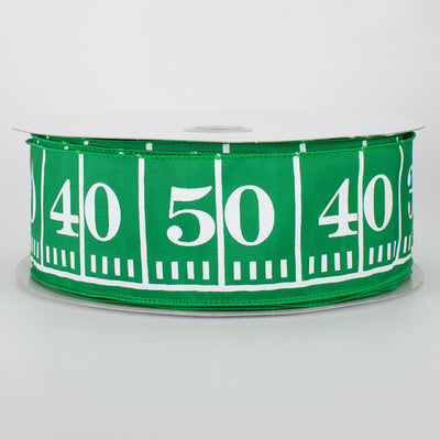 2.5" Green Football Field Marker Ribbon (50 Yards)