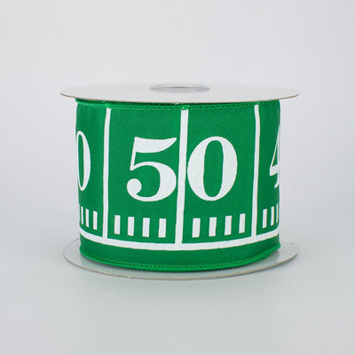 2.5" Green Football Field Marker Ribbon (10 Yards)