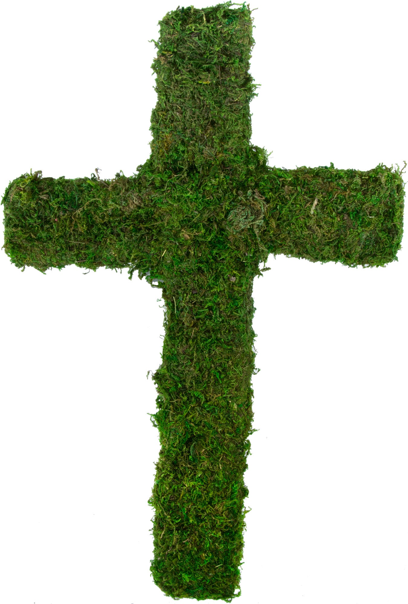 20" Green Moss Cross Item Number: KC1024
