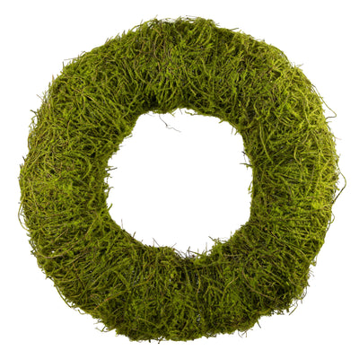 18" Green Moss Vine Wreath Item Number: 29212GN