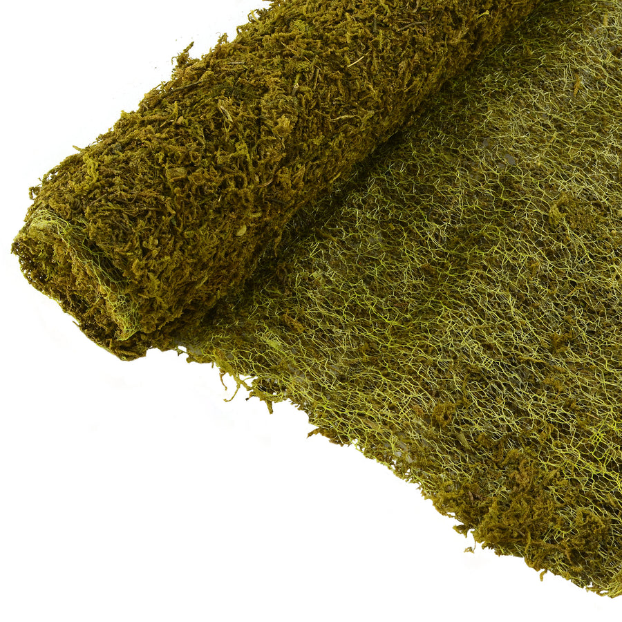 20" Green Sheet Moss Roll: 48" detail photo 3