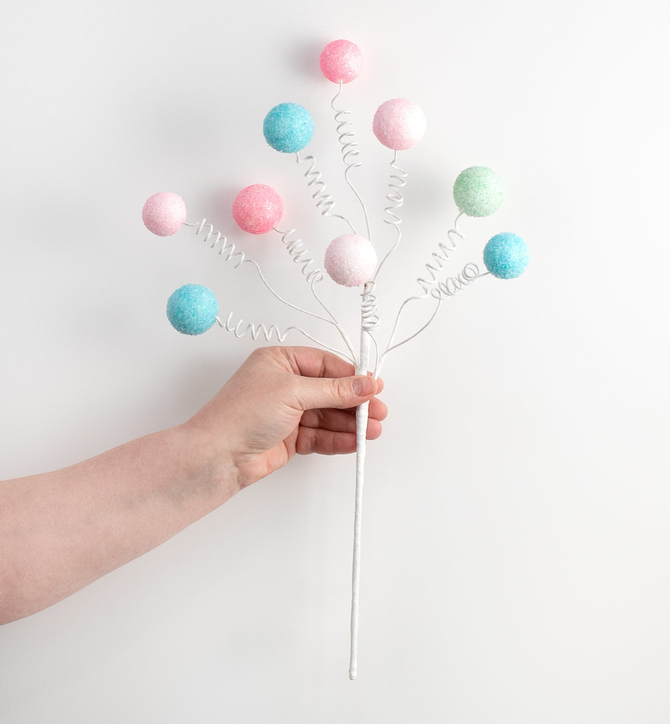 18" Gum Ball Pick: Mint, Blue, Pink detail photo 3