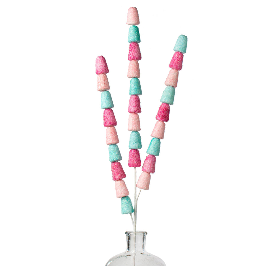 28" Gumdrop Spray: Fuchsia, Pink, Blue Item Number: 85567BTPKBL