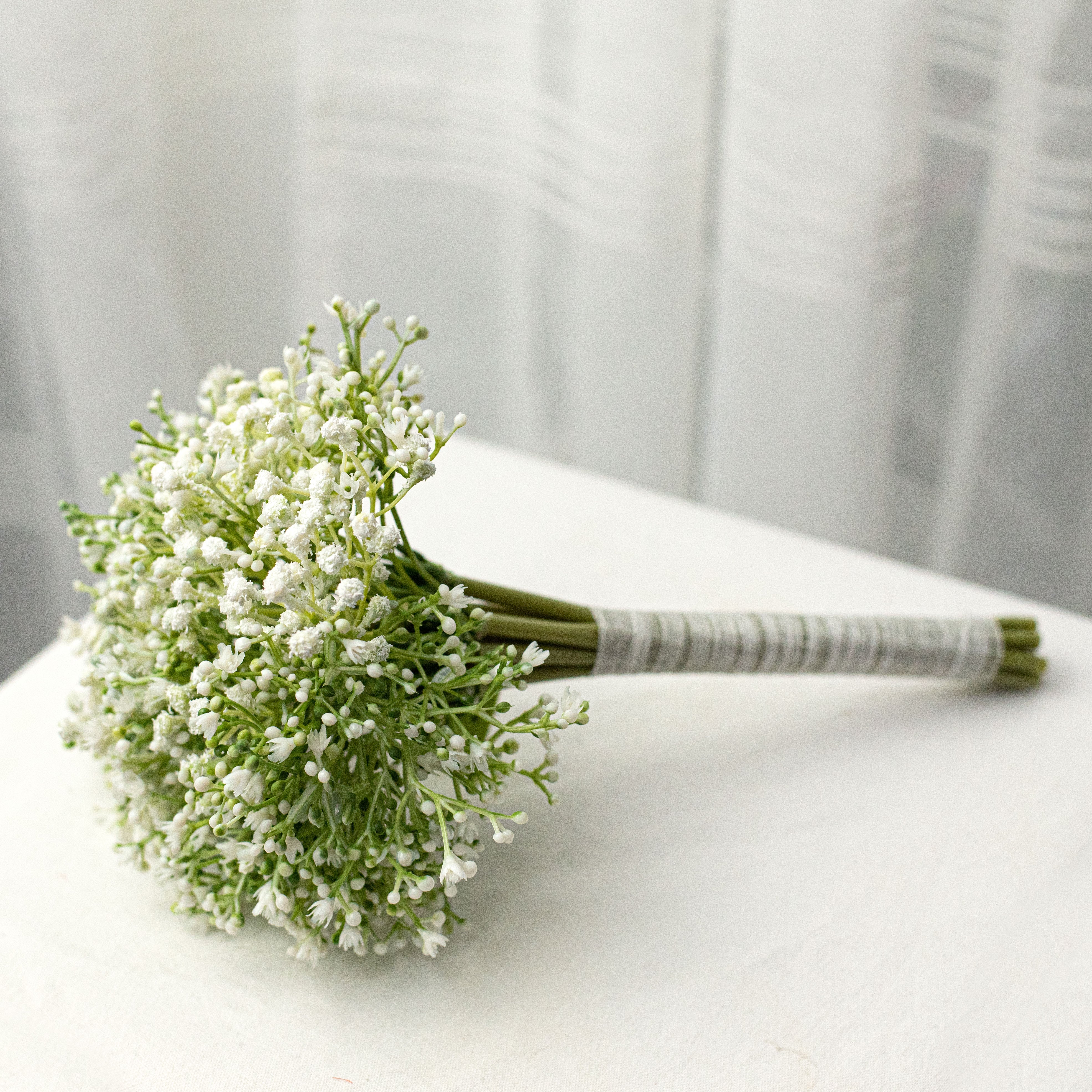 11" Gypso Baby's Breath Bundle (10) detail photo 4