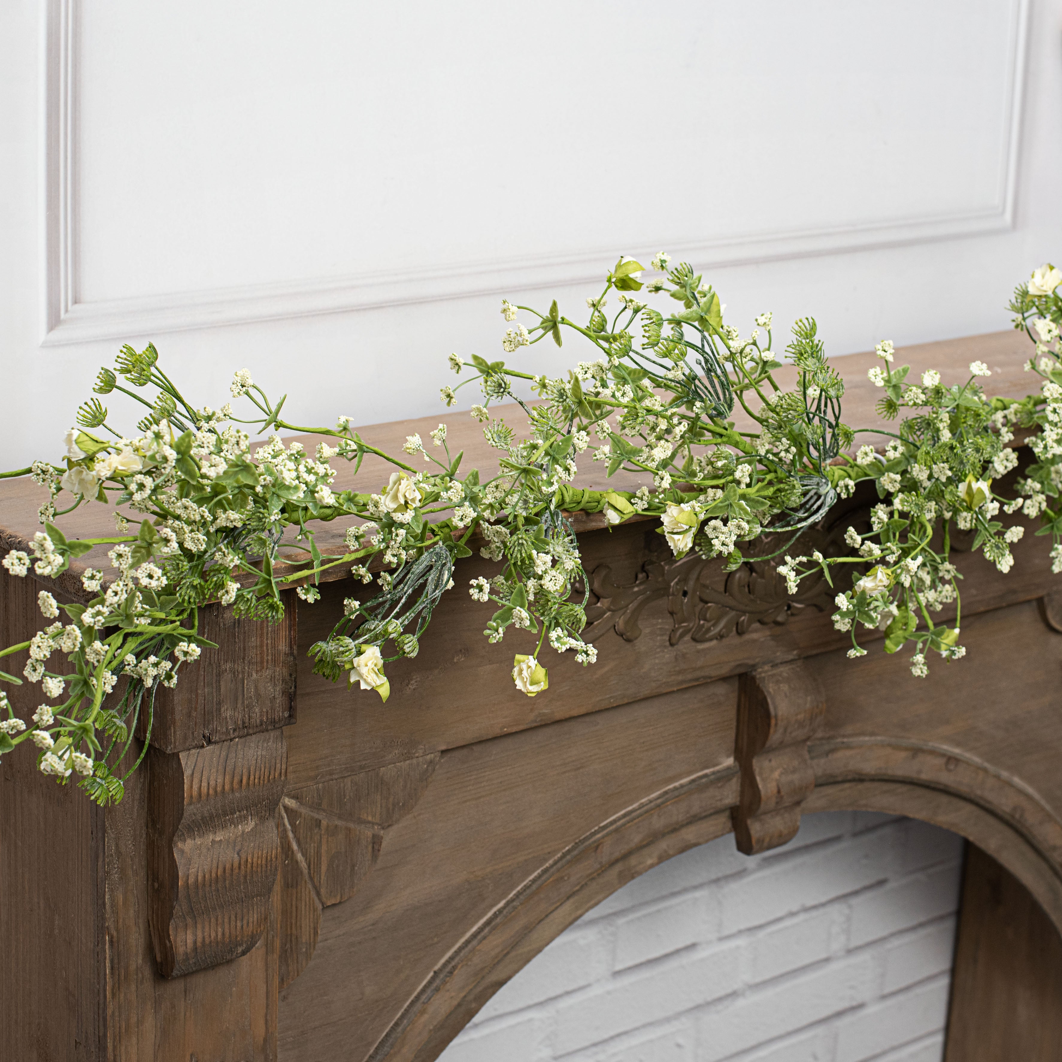 4' Gypso Baby's Breath Garland Lifestyle Photo