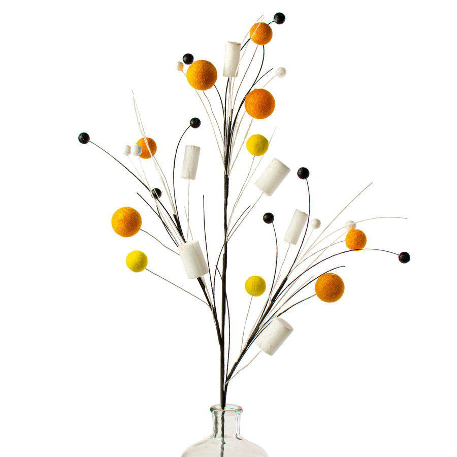 34" Halloween Marshmallow Ball Spray Item Number: 56776HAL