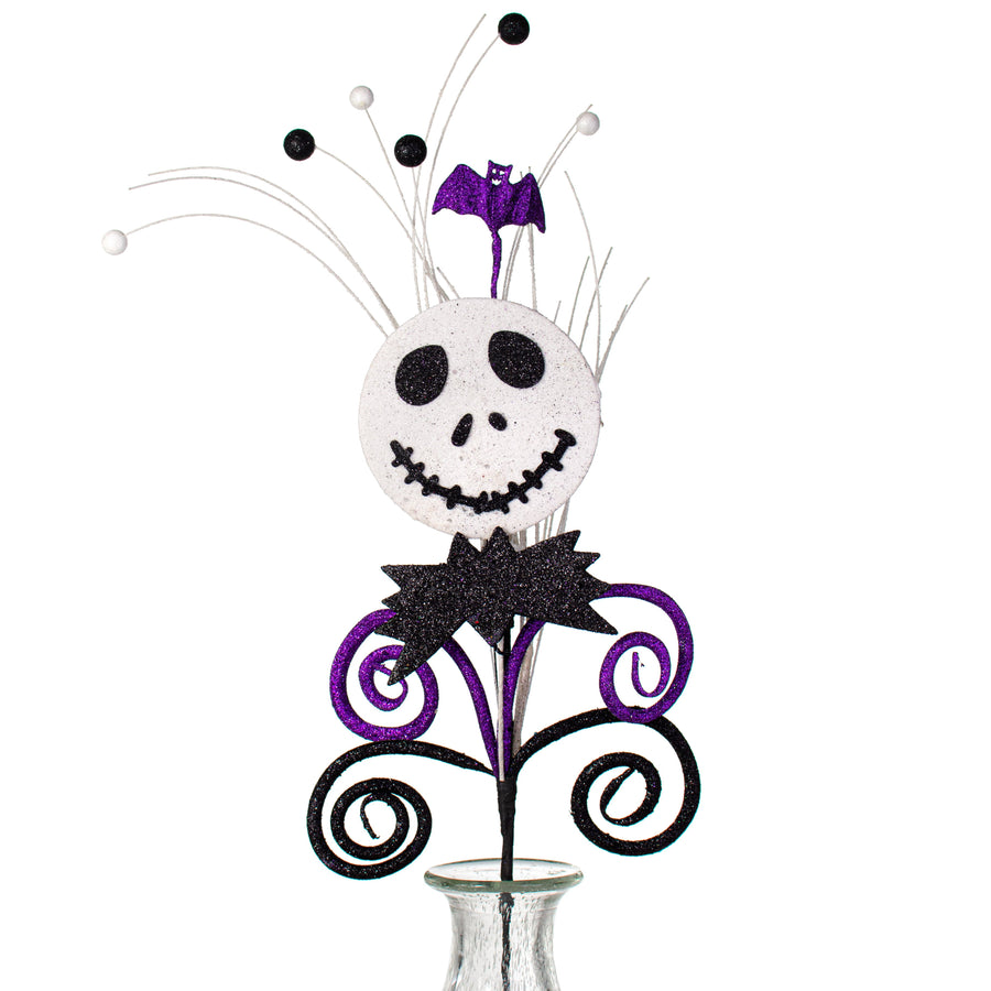 28" Halloween Smiling Jack Spray: White, Black, Purple Item Number: 56313HAL