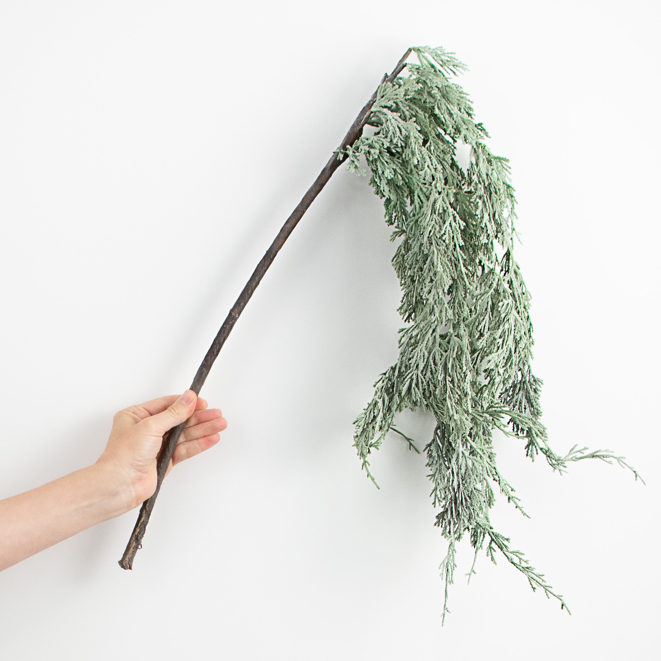 43" Hanging Juniper Pine Spray detail photo 3