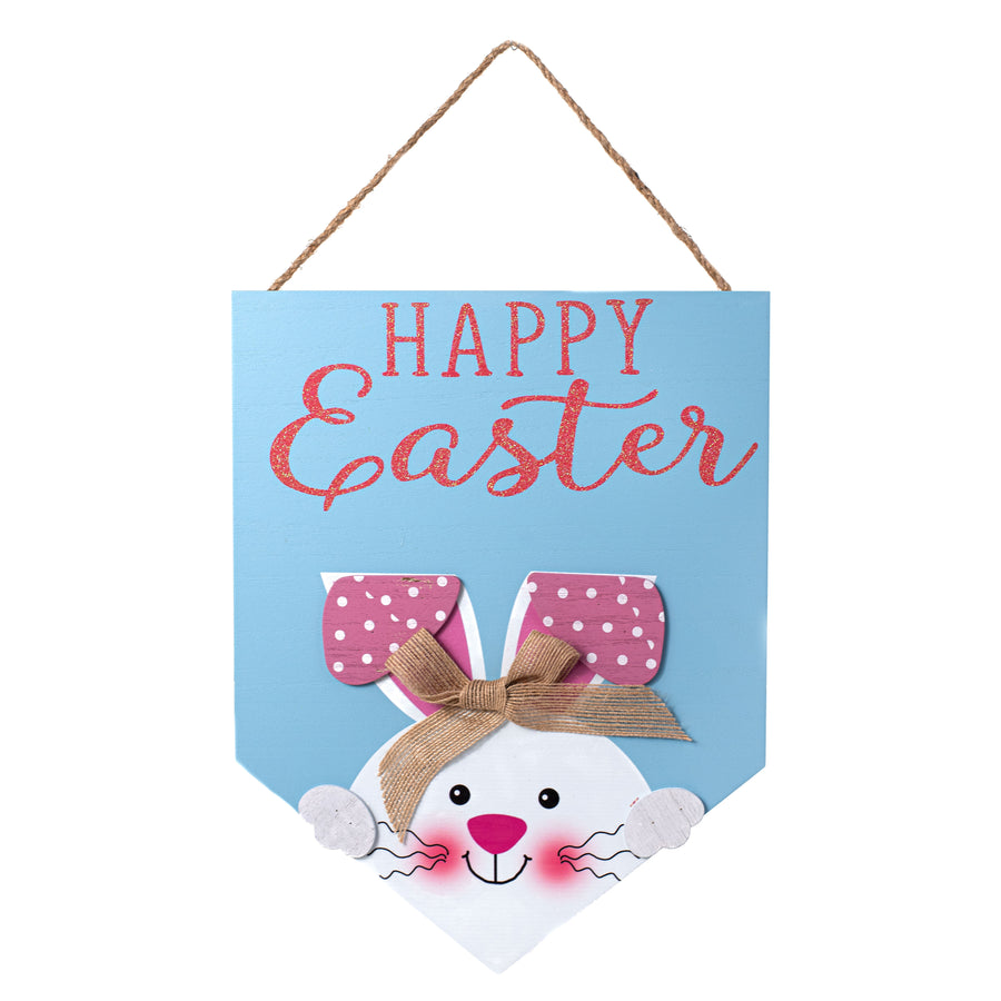13" Happy Easter Bunny Sign Item Number: 62864BLPK