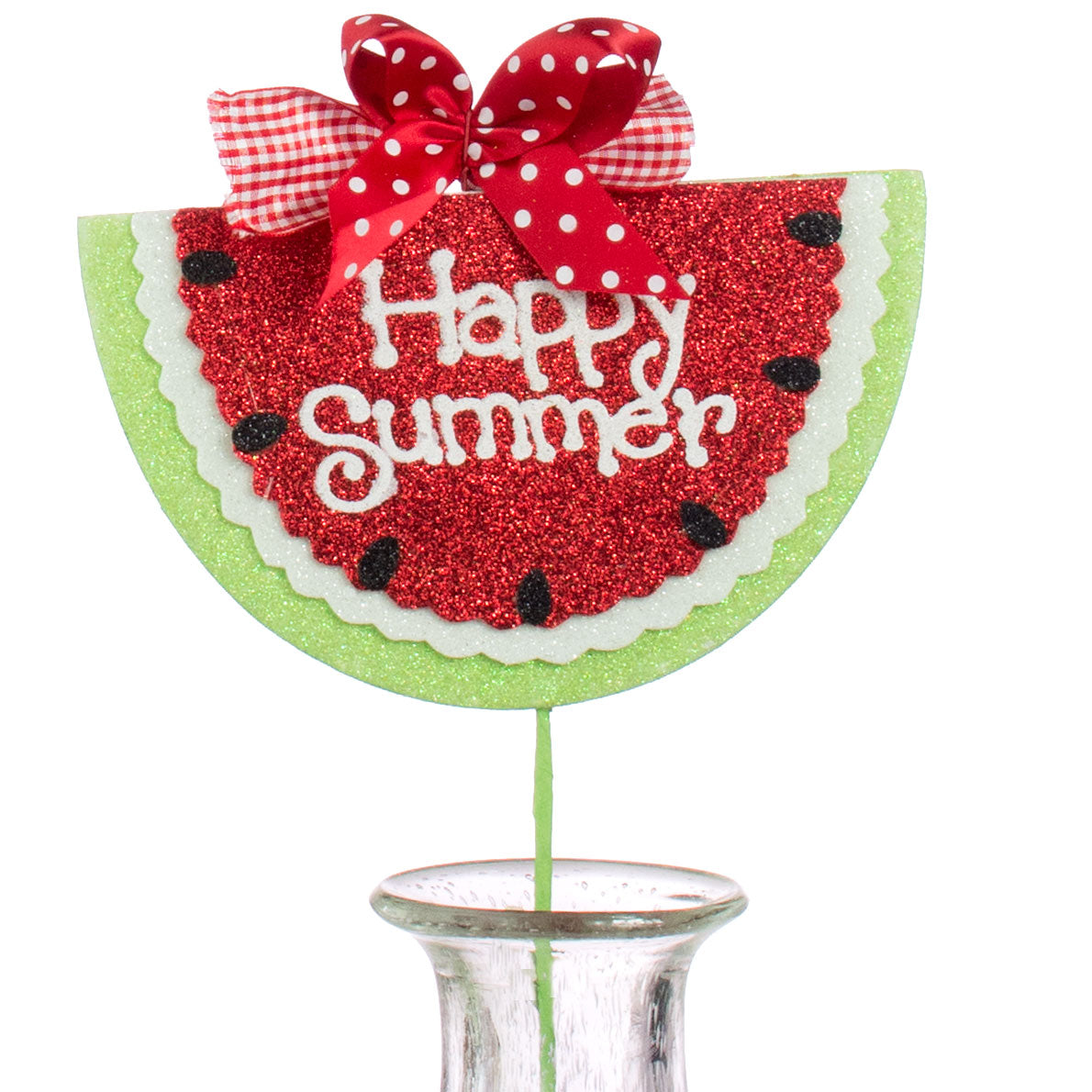18" Happy Summer Watermelon Slice Pick Item Number: 62119SP