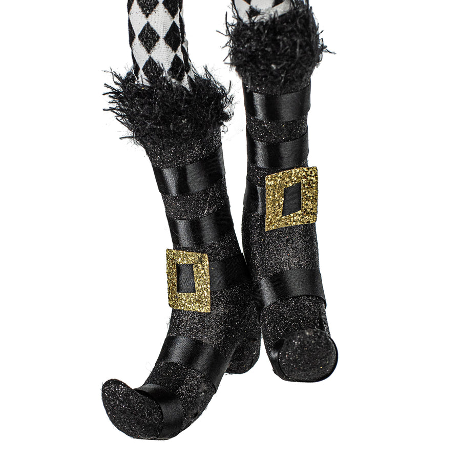 27" Harlequin Witch Boot Spray detail photo 3