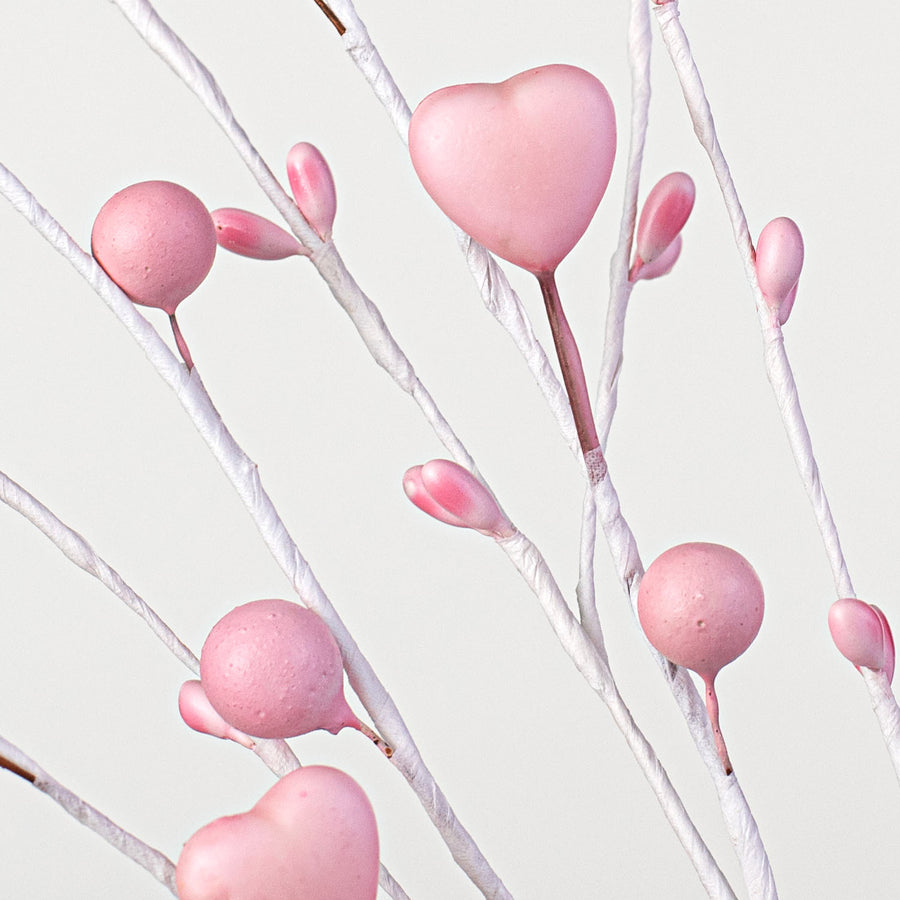 16" Heart Berry Pick: Pink Lifestyle Photo