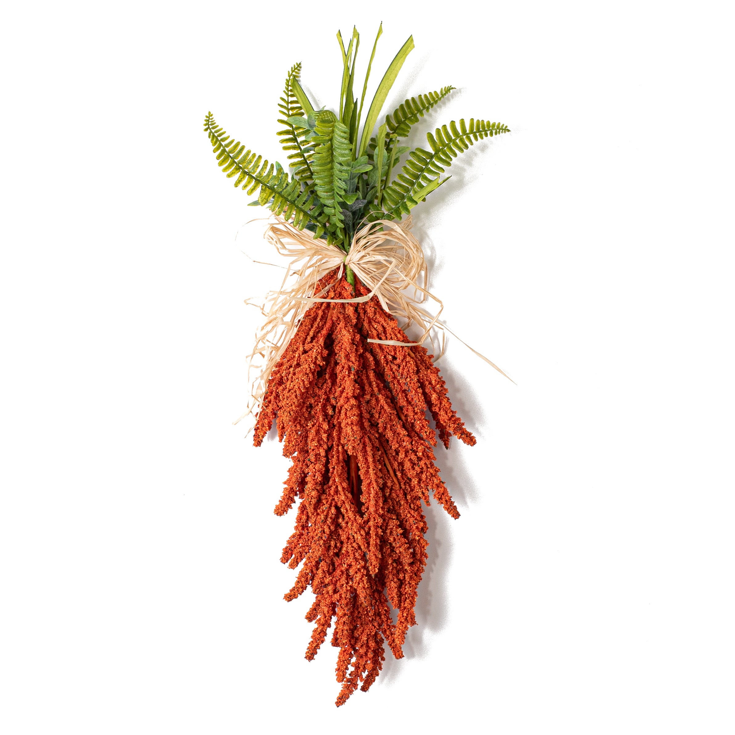 25" Heather Bough Carrot Teardrop Item Number: 210434