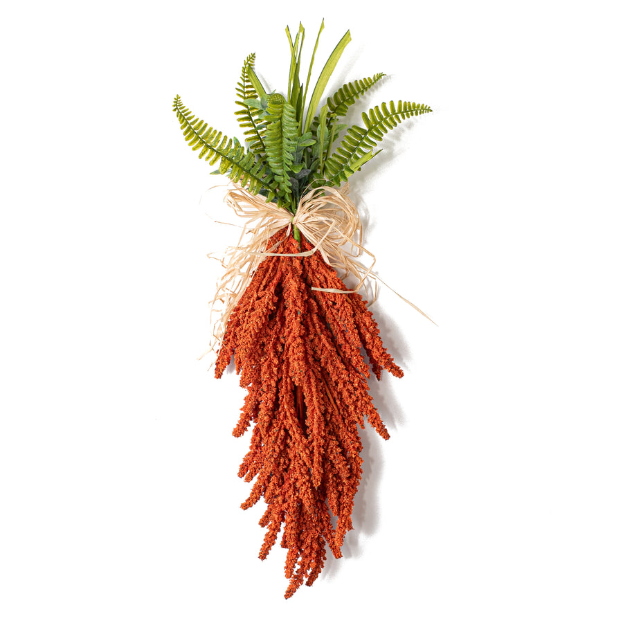 25" Heather Bough Carrot Teardrop Item Number: 210434