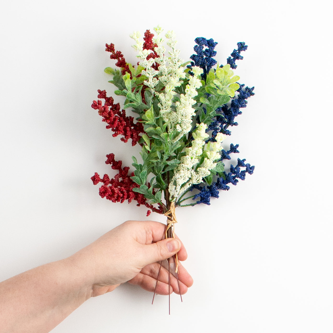 15" Heather with Boxwood Bundle: Red, White, Blue detail photo 3