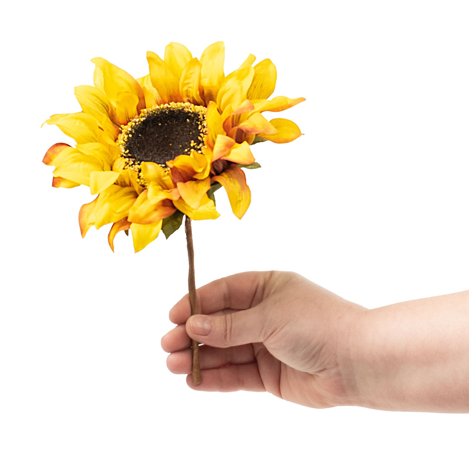 8" Helianthus Sunflower Pick Lifestyle Photo
