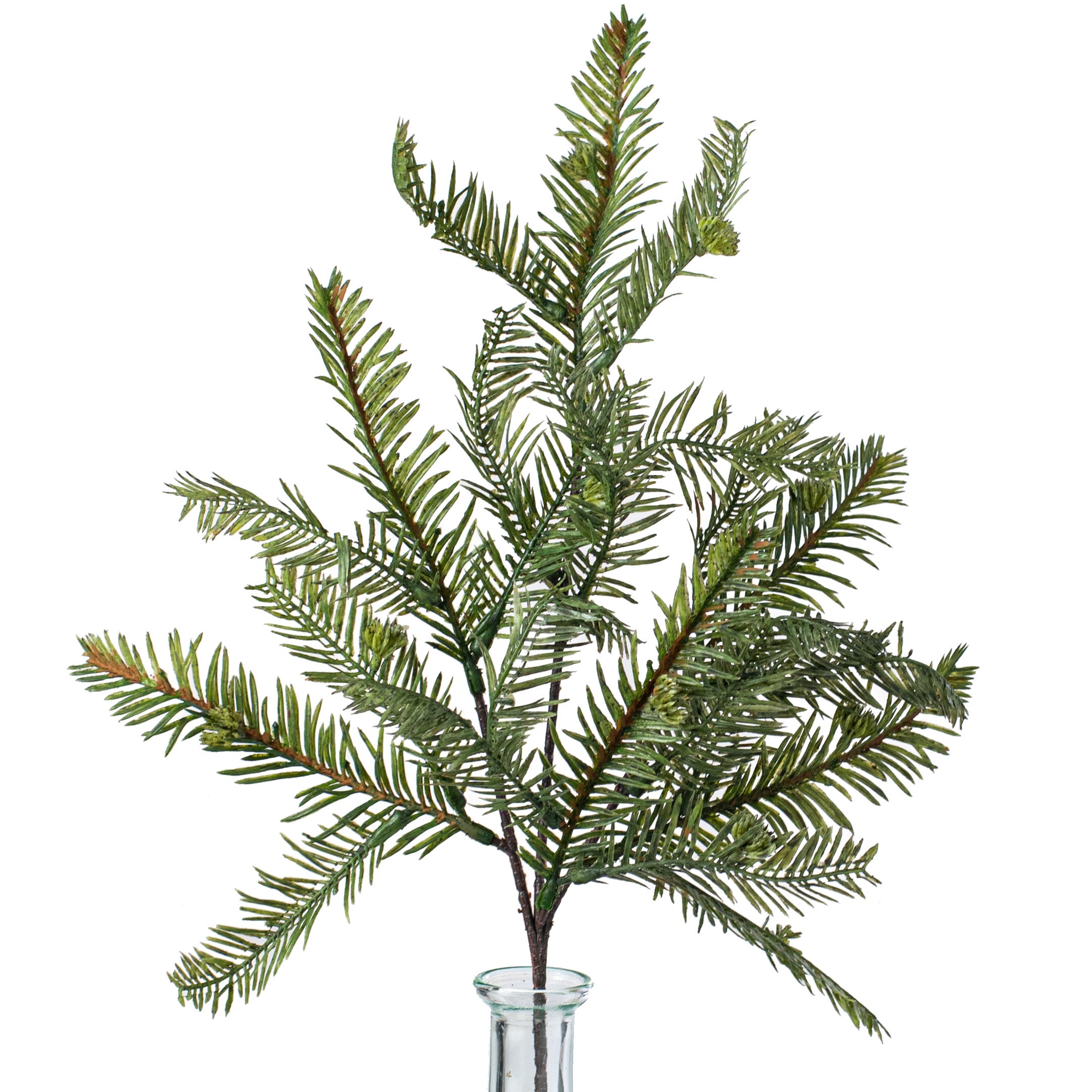17" Hemlock Pine Spray Item Number: 115831