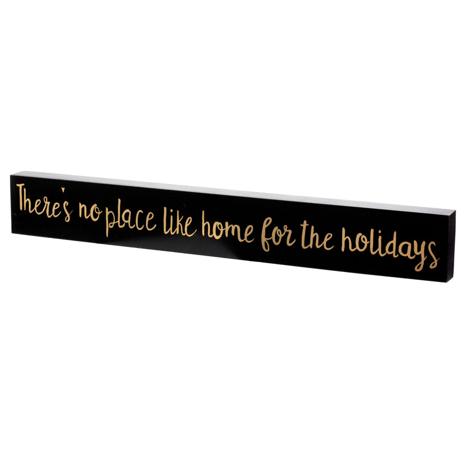 18" Home For The Holidays Block Sign Item Number: 270307