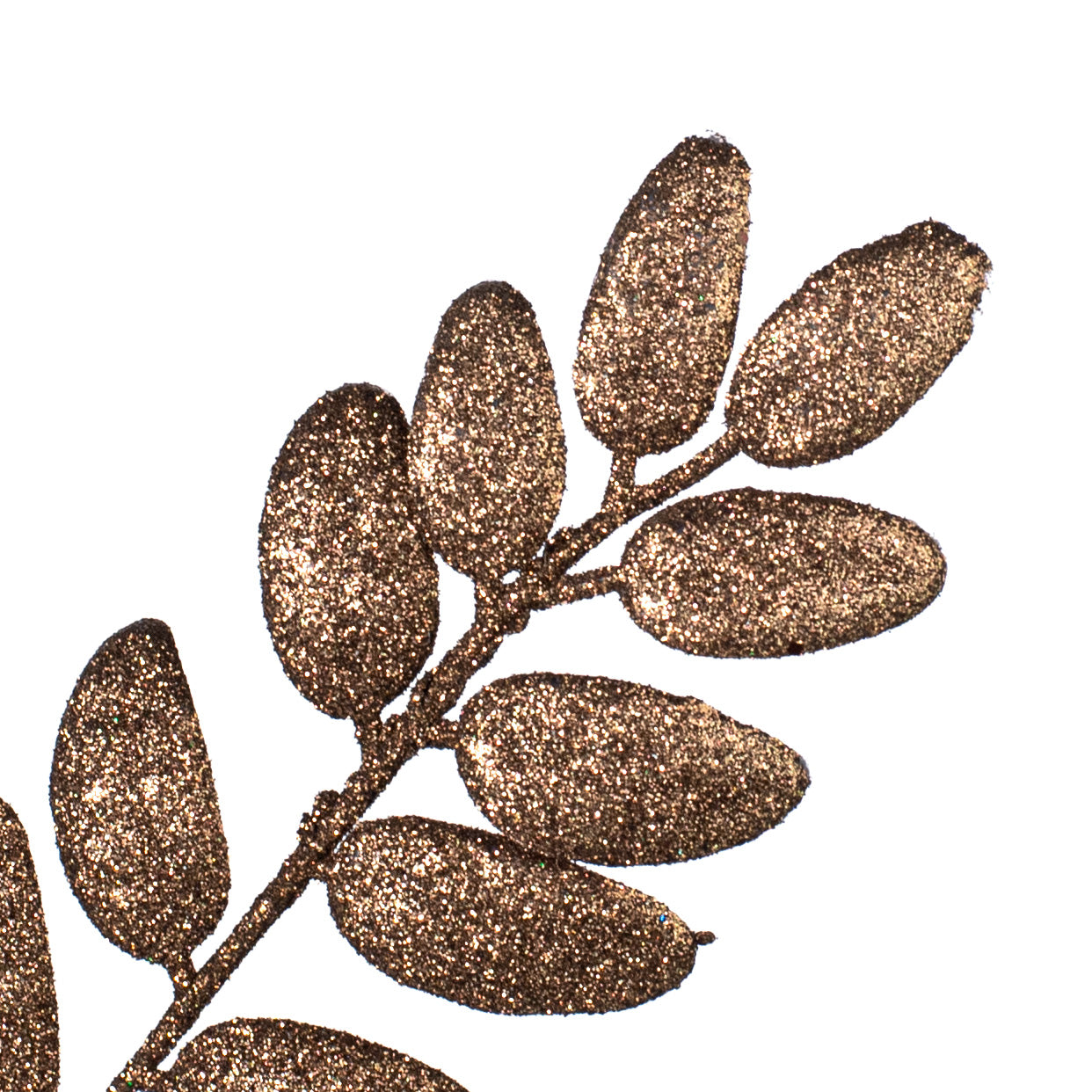 22" Honey Locust Leaf Glitter Spray: Deep Brown Lifestyle Photo