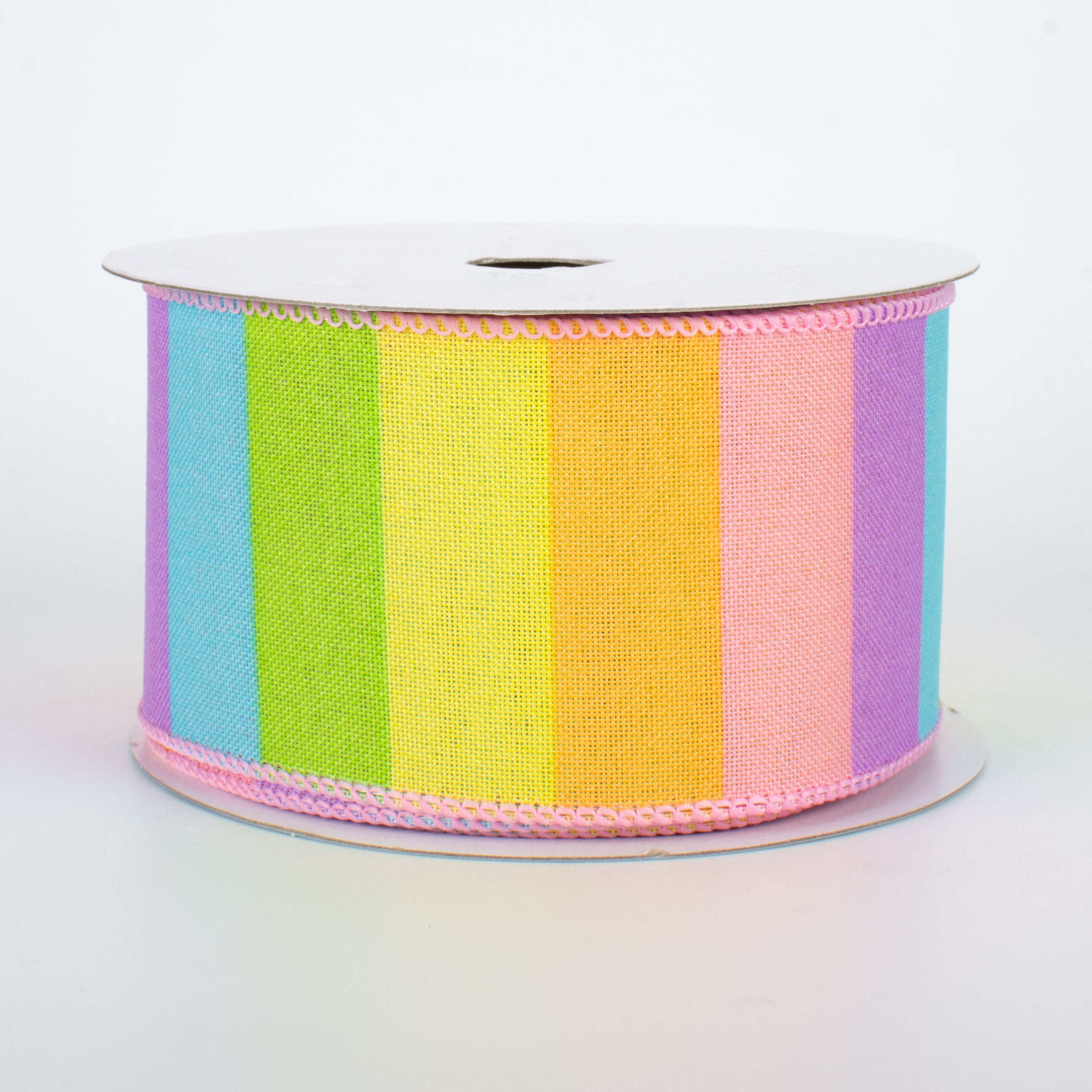 2.5" Horizontal Rainbow Ribbon (10 Yards)