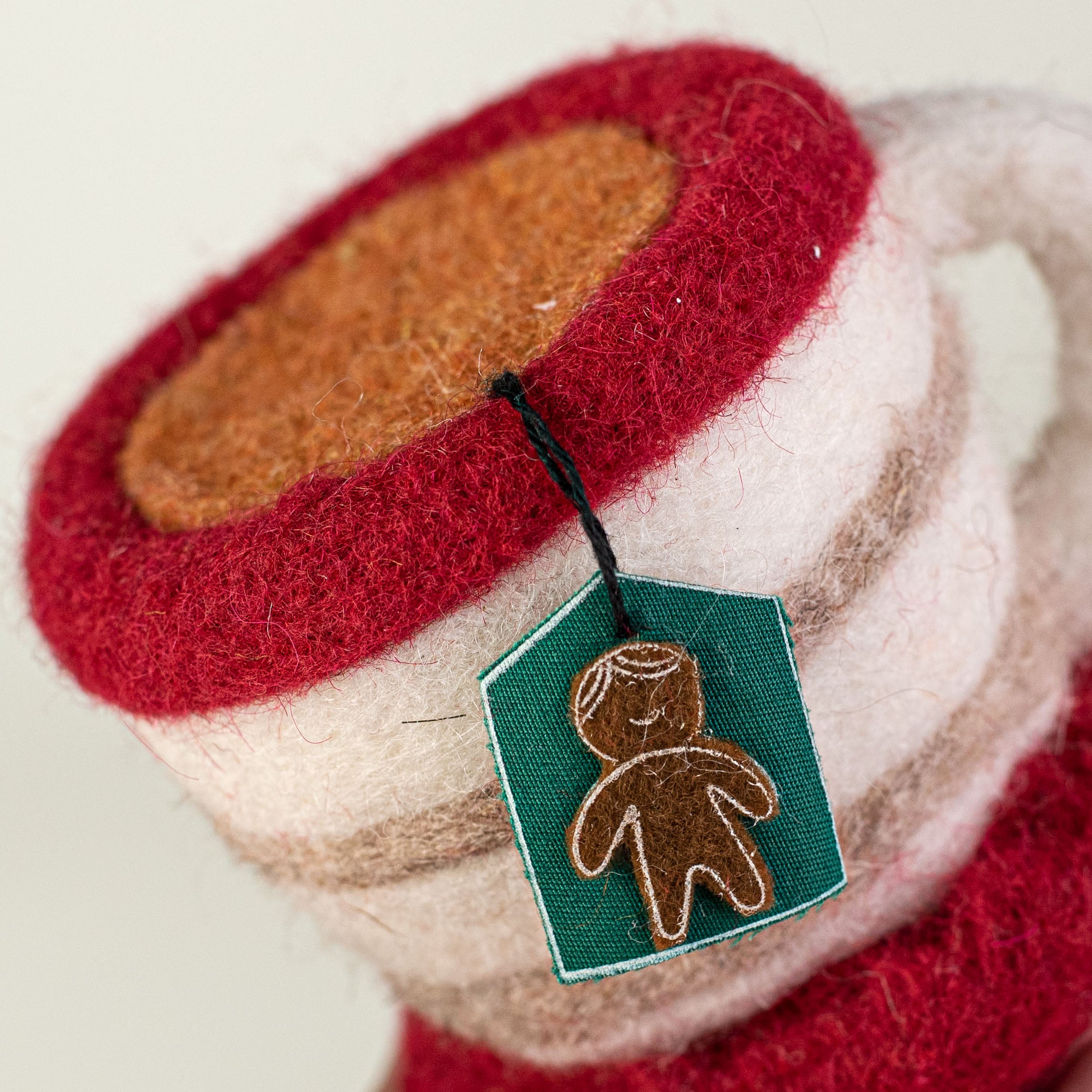 4" Hot Chocolate Cup Ornament detail photo 3