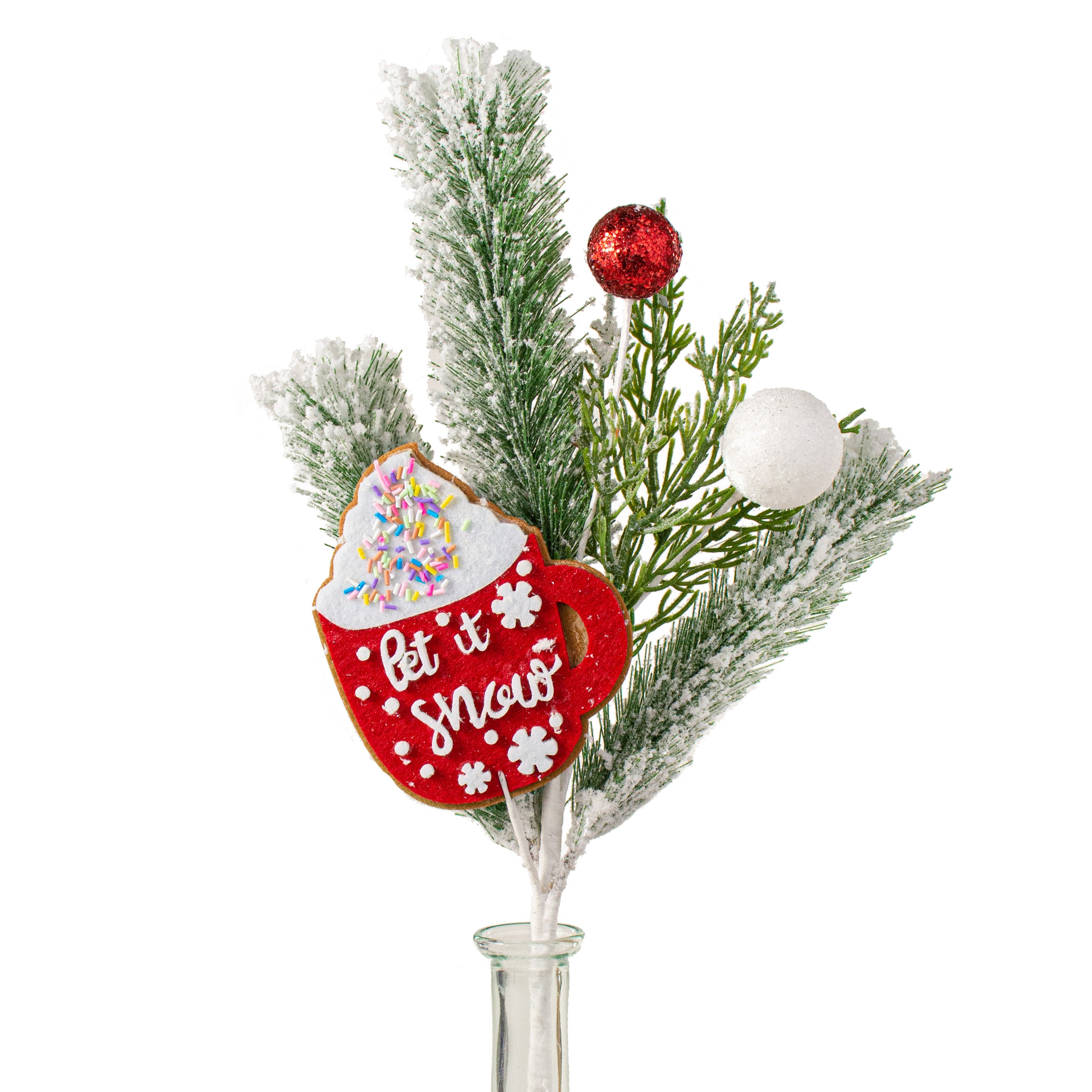 16" Hot Cocoa Pick Item Number: 85358RDWT