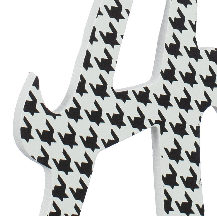 7"  Houndstooth Stylized A detail photo 3