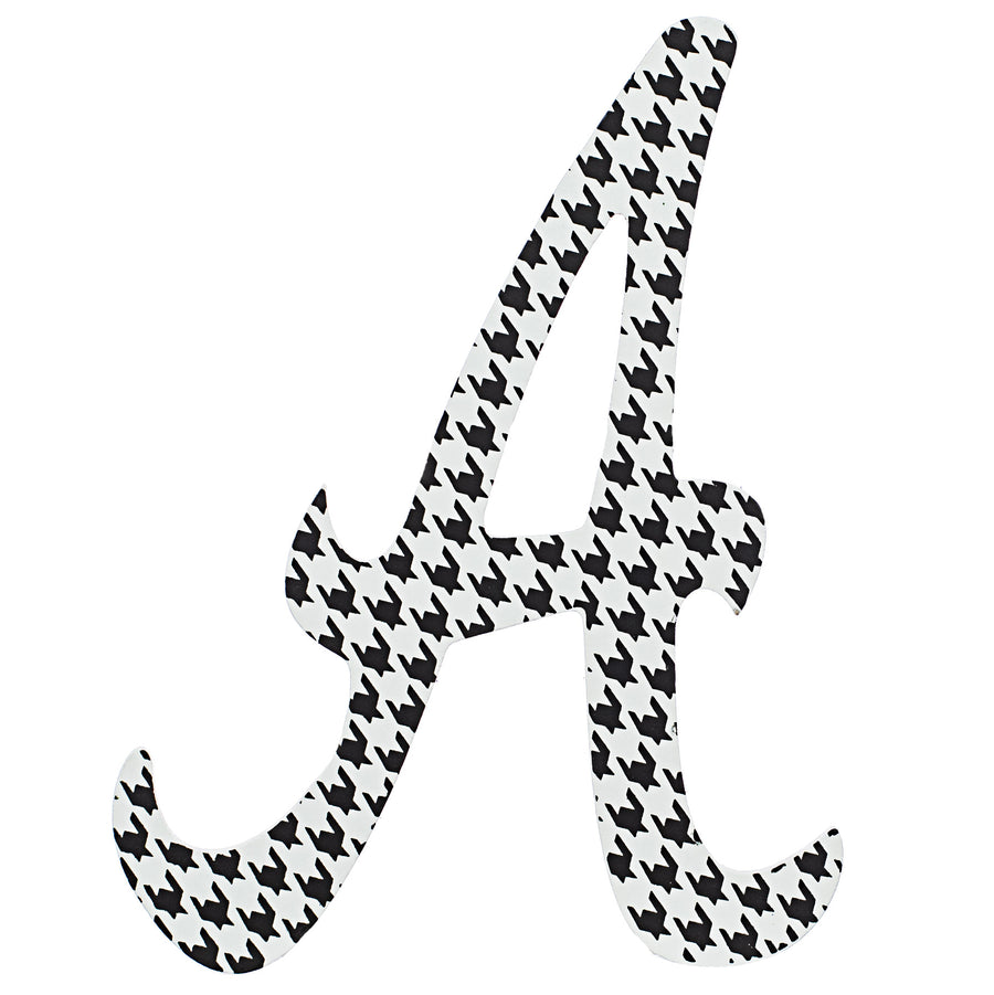 7"  Houndstooth Stylized A Item Number: AB2064