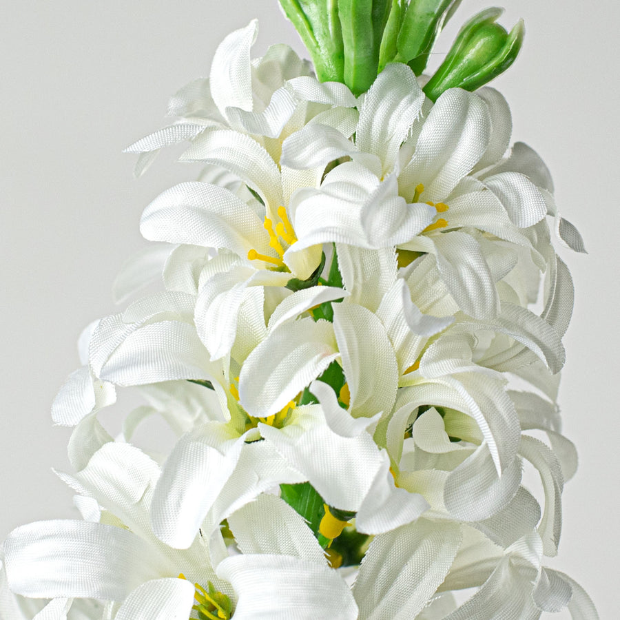 17" Hyacinth Spray: White Lifestyle Photo