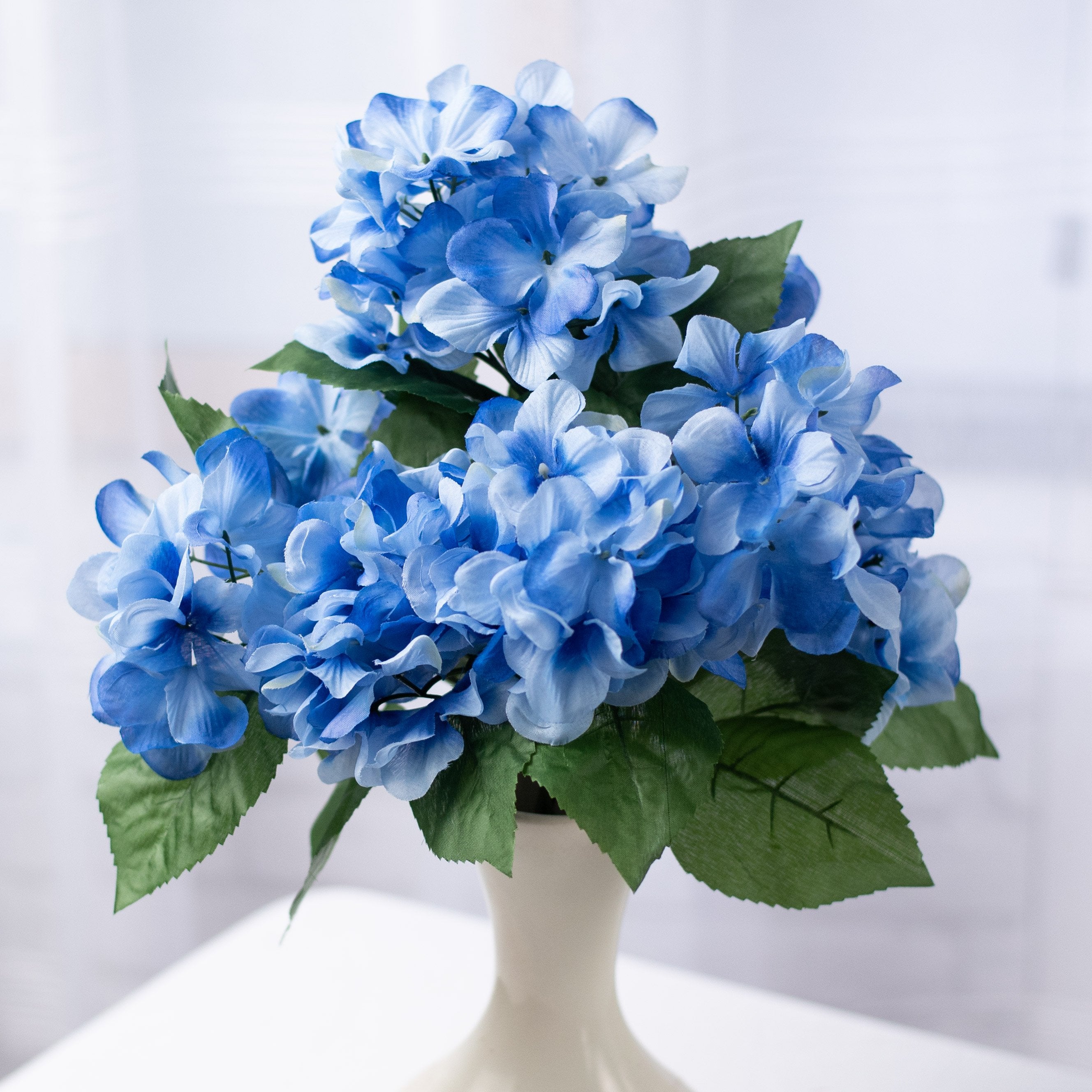 19" Hydrangea Bush: Blue (8) Item Number: 30627BL