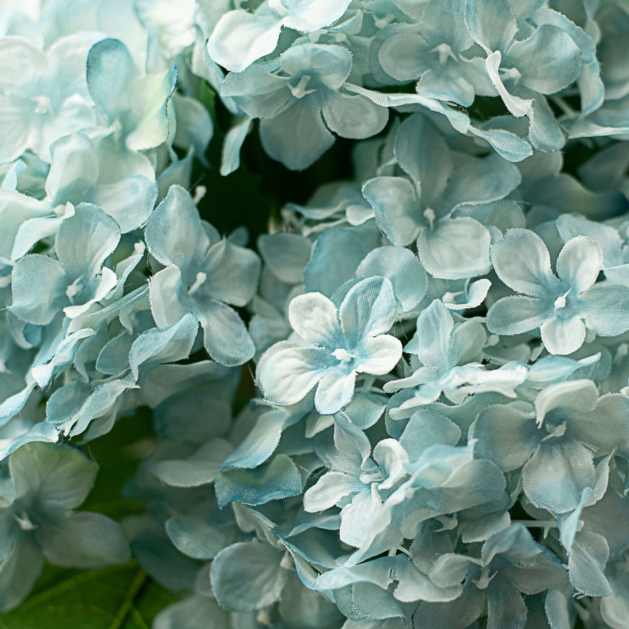 19" Hydrangea Bush: Light Blue (5) Lifestyle Photo